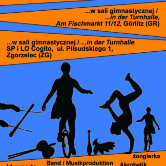 ulotka/plakat "CYRKUS im Laden | w sklepie 2018-19"